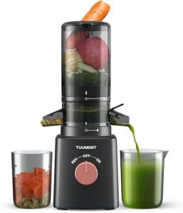 TUUMIIST Cold Press Juicer with Large Feed Chute