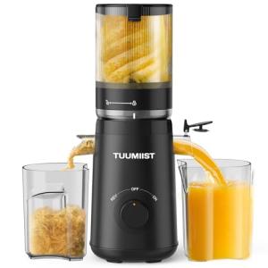 TUUMIIST Cold Press Juicer with Large Feed Chute