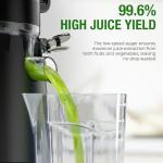 TUUMIIST Cold Press Juicer with Large Feed Chute
