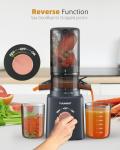 TUUMIIST Cold Press Juicer with Large Feed Chute