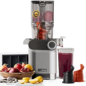 Anybear 200W Cold Press Juicer with Large Feed Chute