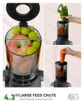 ACOQOOS Cold Press Juicer for Whole Fruits and Veggies