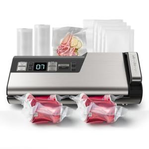 Mesliese One-Handed Vacuum Sealer with Free Bags