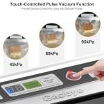 Gasbye Vacuum Sealer with Double Heat Seal