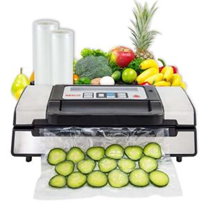 Nesco Deluxe VS-12 Compact Vacuum Sealer with Bags