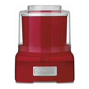Cuisinart 1.5-Quart Ice Cream Maker, Red