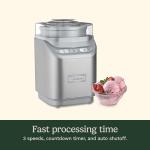Cuisinart 2 Quart Ice Cream Maker Machine