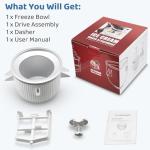 KitchenAid Ice Cream Maker Attachment for Stand Mixers