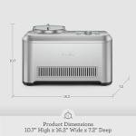 Breville Smart Scoop Ice Cream Maker - Silver