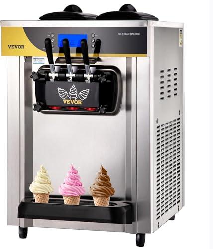VEVOR Soft Serve Machine (22-30L/h)