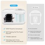 KUMIO 1.2-Quart Automatic Ice Cream Maker
