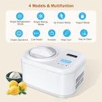KUMIO 1.2-Quart Automatic Ice Cream Maker