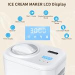 KUMIO 1.2-Quart Automatic Ice Cream Maker