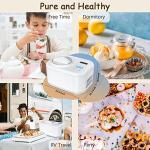 KUMIO 1.2-Quart Automatic Ice Cream Maker