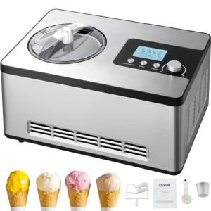 VEVOR Automatic Ice Cream Maker with Compressor