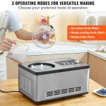VEVOR Automatic Ice Cream Maker with Compressor