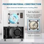 Heavy-Duty Ice Cream Maker with Auto Clean