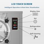 Heavy-Duty Ice Cream Maker with Auto Clean