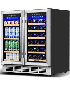 30-Inch Dual Zone Wine and Beverage Cooler