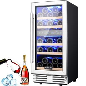 BODEGA 15" Dual Zone Wine Cooler Refrigerator