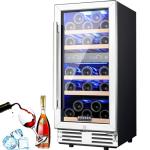 BODEGA 15" Dual Zone Wine Cooler Refrigerator