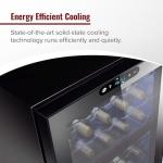 32-Bottle Dual Zone Wine Cooler with Touchscreen