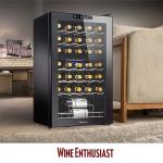 32-Bottle Dual Zone Wine Cooler with Touchscreen
