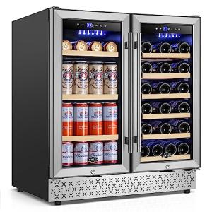 Tylza 30" Dual Zone Wine and Beverage Cooler