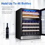 24-Inch Phiestina Wine Cooler for 46 Bottles
