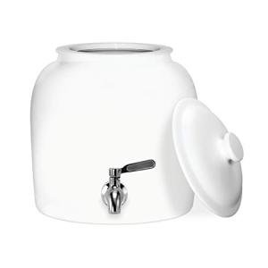 Porcelain Ceramic Water Dispenser with Stainless Steel Faucet