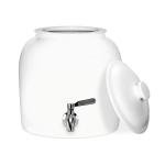 Porcelain Ceramic Water Dispenser with Stainless Steel Faucet