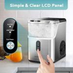 EUHOMY Countertop Nugget Ice Maker Machine