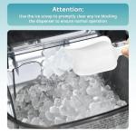 EUHOMY Countertop Nugget Ice Maker Machine