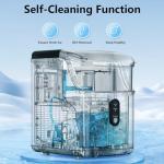 Nugget Ice Maker with Soft Pellet Ice, 36Lbs