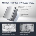 Joy Pebble Portable Stainless Steel Ice Maker 26Lbs