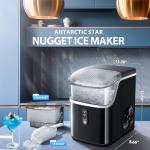 Nugget Ice Maker with Soft Pellet Ice, 36Lbs