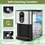 COSTWAY Portable Nugget Ice Maker - 56 lbs/24h