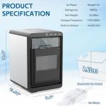 Countertop Nugget Ice Maker - 44LBS/24H