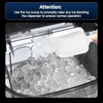 EUHOMY Countertop Nugget Ice Maker Machine 34lbs