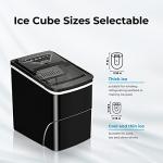 Portable Self-Cleaning Countertop Ice Maker Machine