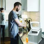 Frigidaire Stainless Steel 40 Lbs Ice Maker