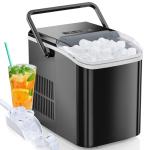DUMOS Portable Countertop Ice Maker - 9 Cubes/6 Mins