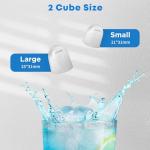 JINJUNYE Portable Ice Maker - 35lbs/Day