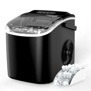 HealSmart Countertop Ice Maker - 9 Cubes in 6 Mins