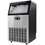 EUHOMY 95lbs Stainless Steel Ice Maker Machine