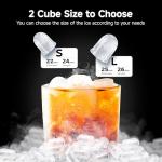Portable Ice Maker: 9 Cubes in 6 Minutes