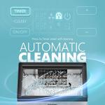 EUHOMY 95lbs Stainless Steel Ice Maker Machine
