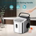 Portable Ice Maker with Carry Handle - 26.5lbs/Day