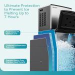 High-Capacity Stainless Steel Ice Maker Machine