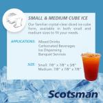 Scotsman Undercounter Ice Maker with Bin
